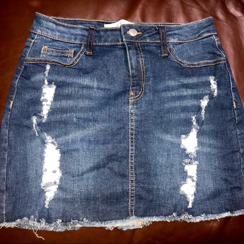Jean Skirt.
